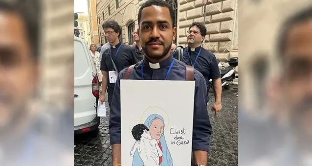 A Roma la preghiera e la denuncia dei preti contro il genocidio