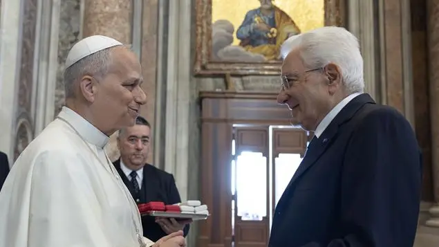 Mattarella e Leone ancora insieme