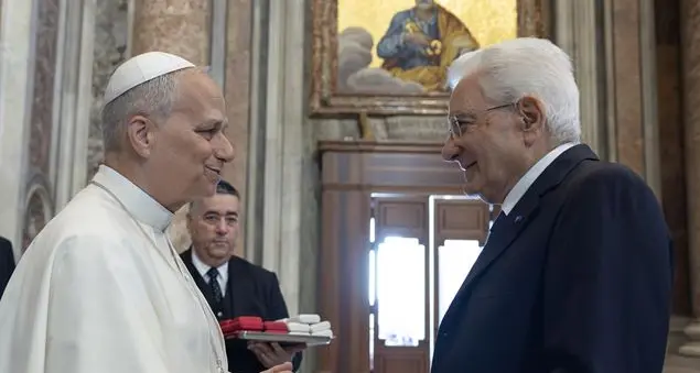 Mattarella e Leone ancora insieme