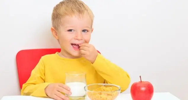 Il latte fresco aiuta i piccoli