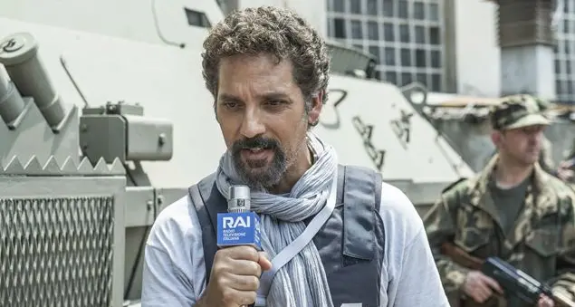 Beppe Fiorello e la figlia trovata tra le bombe