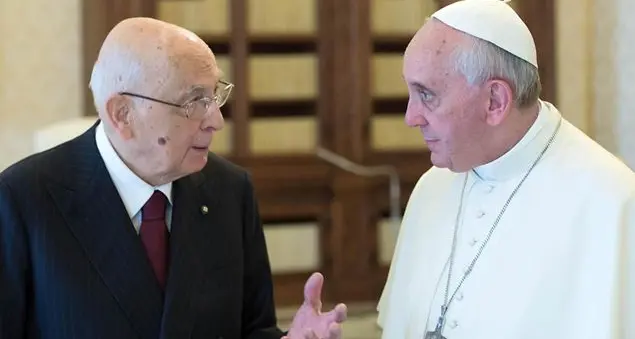 Il saluto di Papa Francesco