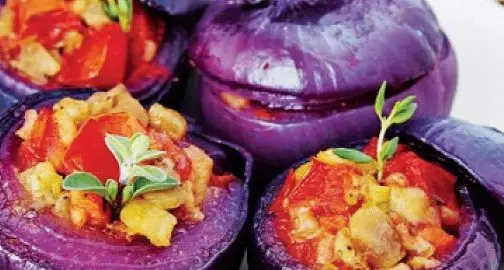 Cipolle ripiene del cuneese