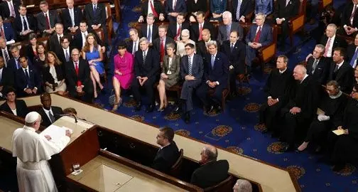 Il discorso integrale del Papa al Congresso