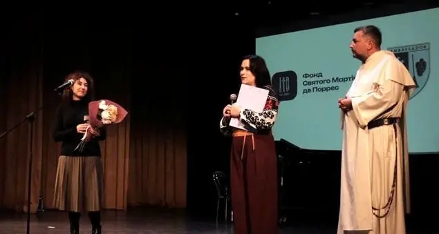 Giulia Cerqueti \"ambasciatrice onoraria\" della Fondazione San Martino de Porres