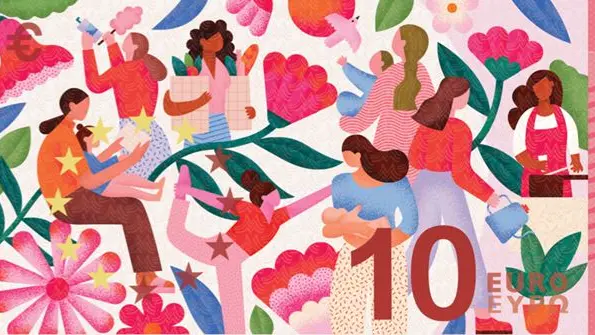 Il lavoro delle mamme sulle banconote