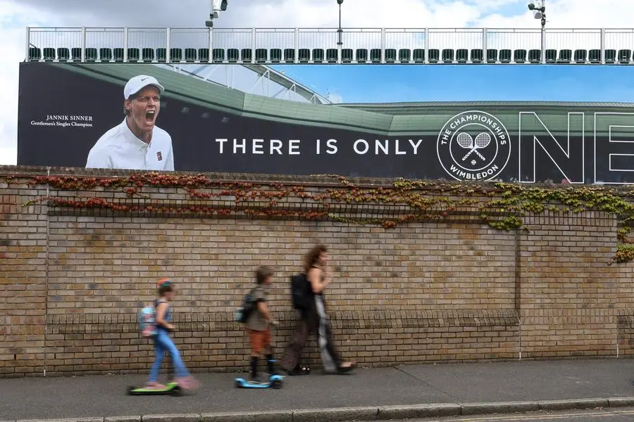 All England Lawn Tennis and Croquet Club, in altre parole Wimbledon , REUTERS