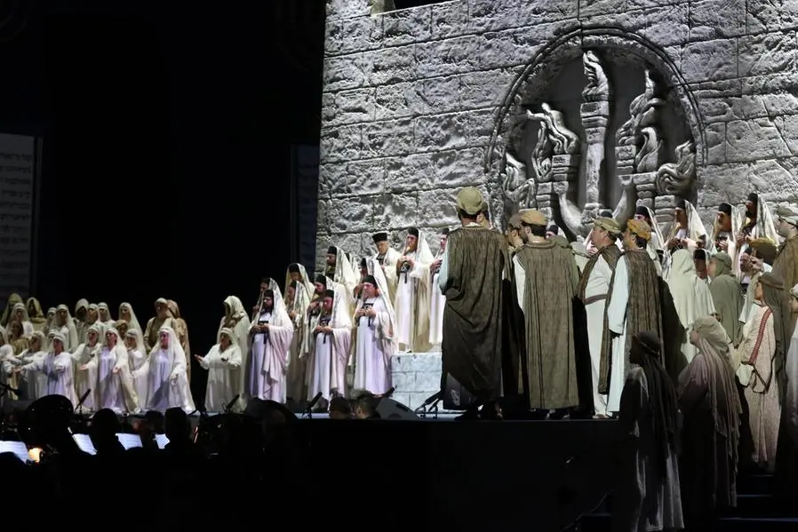 Nabucco a Caserta in una immagine di repertorio. , ANSA