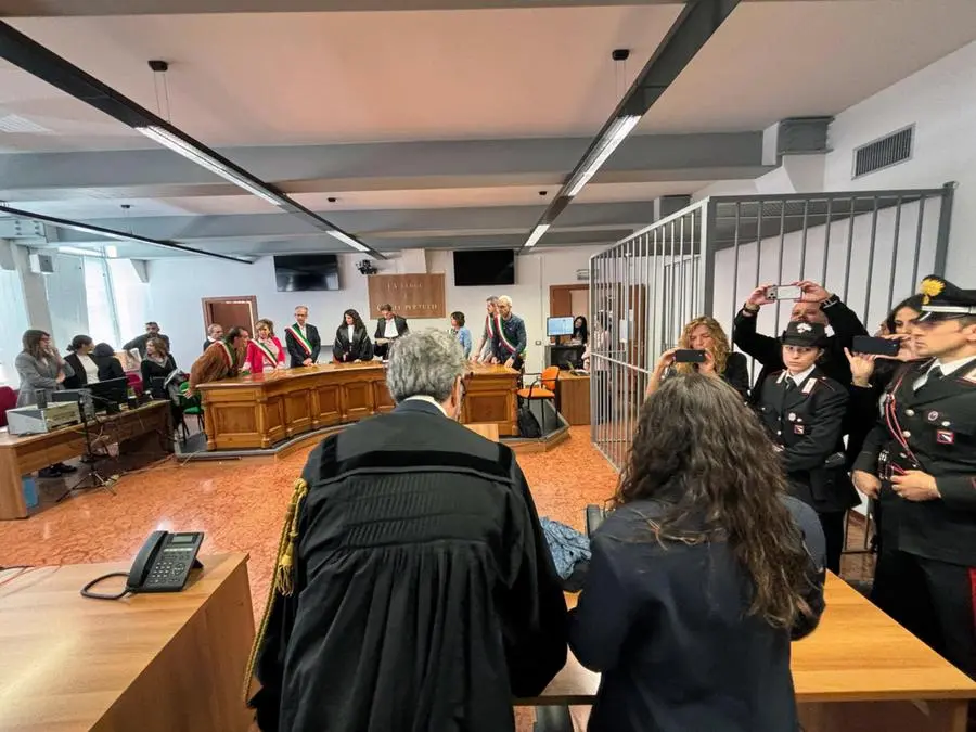 Reading of the sentence for Chiara Petrolini, Parma, 24 April 2026.