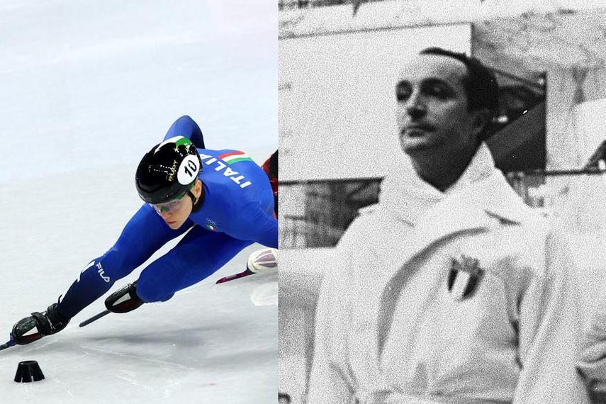 The overtaking, Arianna Fontana in history: with the silver in the relay she surpasses Edoardo Mangiarotti