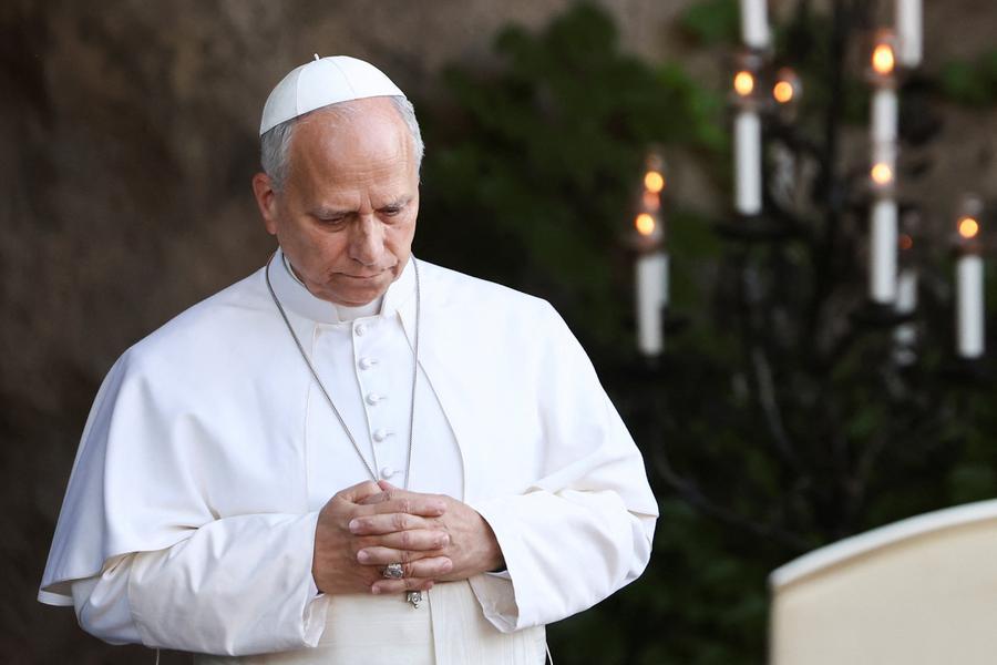 Pope Leo. «Never again the crying of the innocent in our cities» Pope Leo. «Never again the crying of the innocent in our cities»