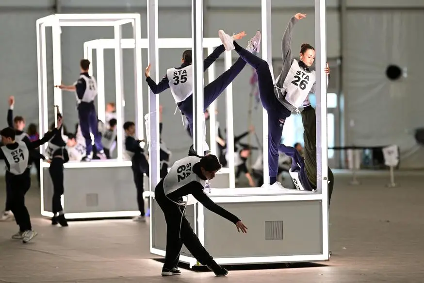 Le prove della Cerimonia , REUTERS