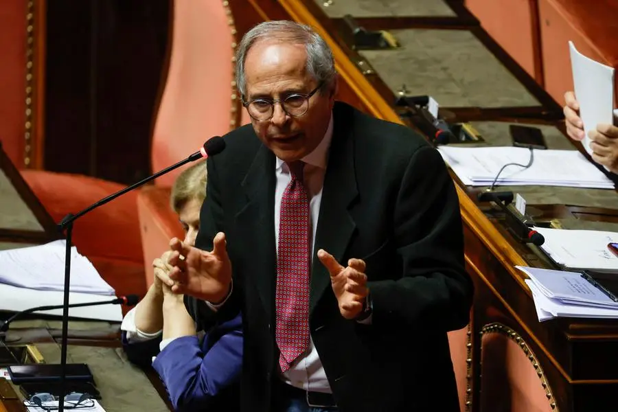 Andrea Crisanti in Senato. , ANSA