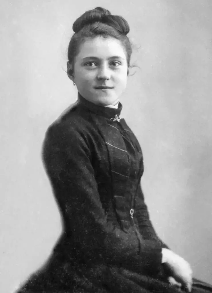 Santa Teresa nel 1887, poco prima del viaggio in Italia