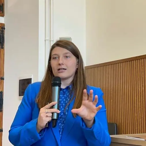 La liturgista Valentina Angelucci