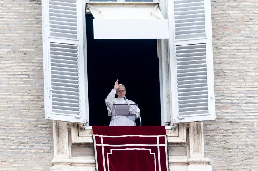 Il Papa durante l\\'Angelus , ANSA