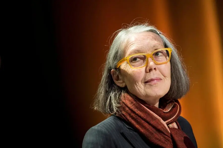 La poetessa e scrittrice canadese Anne Carson, Nobel per la letteratura 2026. , via REUTERS