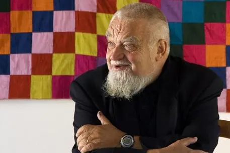 Un ritratto di Enzo Bianchi, morto il 1\\u00B0 settembre all\\'et\\u00E0 di 83 anni , ANSA