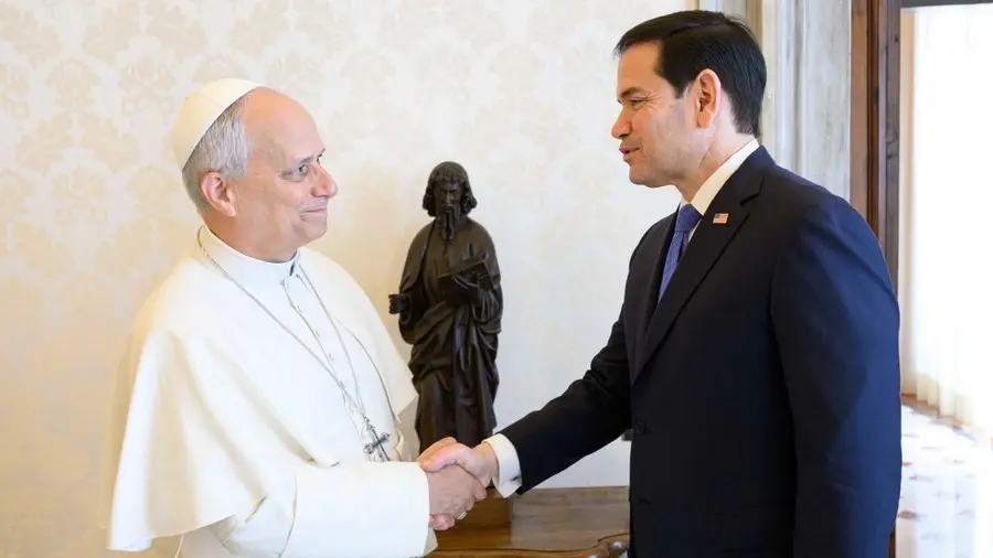L’incontro in Vaticano fra Leone e Rubio, che definisce “solido” il rapporto fra Stati Uniti e Santa Sede