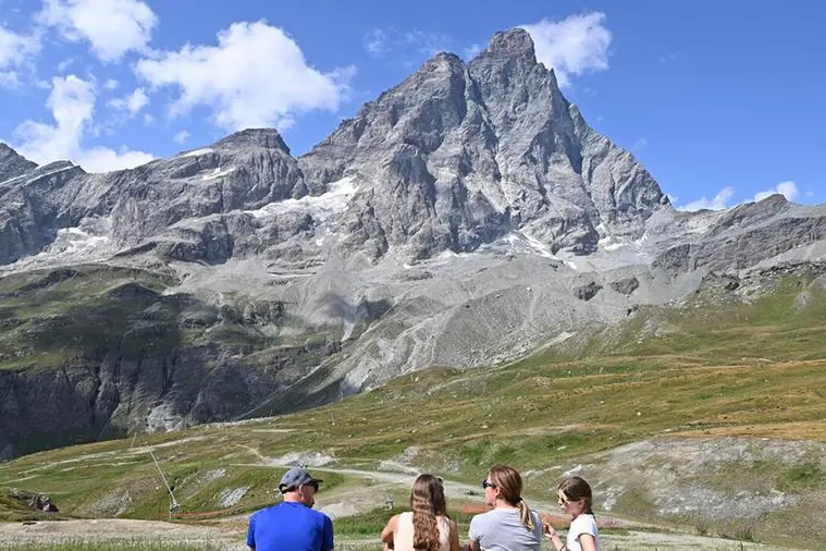 Il Cervino \\\"spoglio\\\"