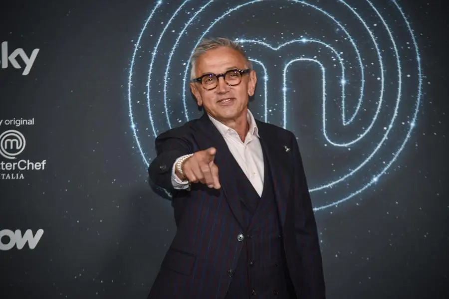 Bruno Barbieri al photocall di MasterChef. , ANSA