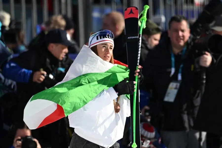 Milano Cortina 2026 Sofia Goggia medaglia di bronzo in discesa , REUTERS