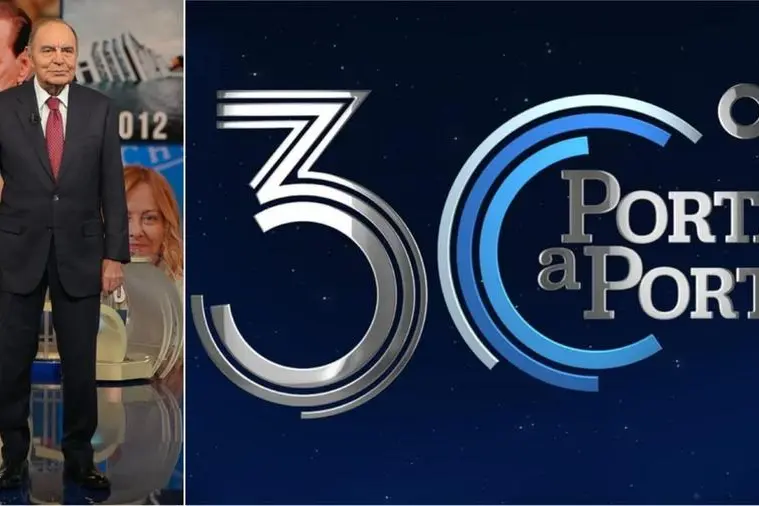 Bruno Vespa e la puntata speciale per i 30 anni di Porta a Porta