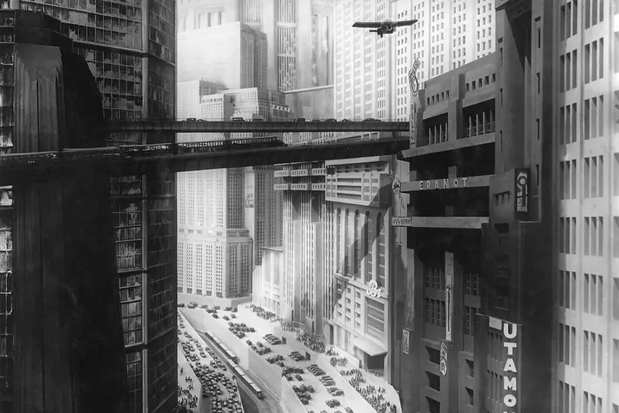 Un fotogramma di Metropolis