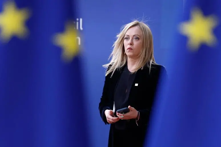 La presidente del consiglio, Giorgia Meloni