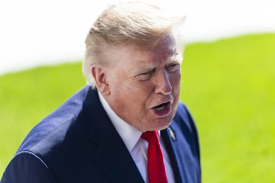 Donald Trump alla Casa Bianca , EPA