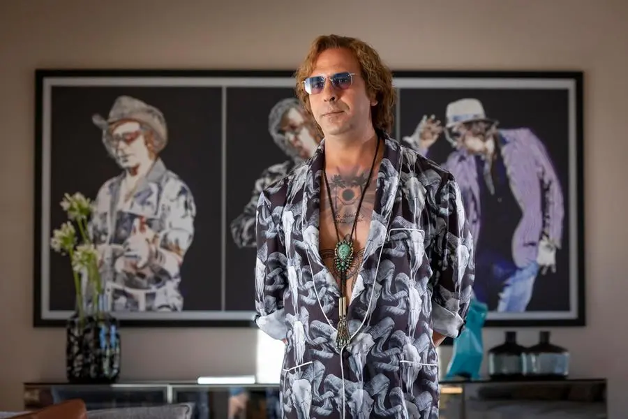 Checco Zalone sul set di Buen camino,ANSA/UFFICIO STAMPA DI MEDUSA FILM , ANSA