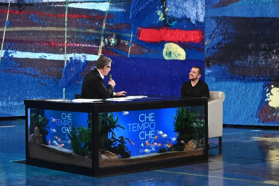 Alberto Trentini, il cooperante veneziano liberato dopo 423 giorni di detenzione in Venezuela, ospite a Che tempo che fa su Nove , ANSA