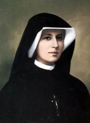 Saint Faustina Kowalska the Polish nun who started the cult of Divine Mercy