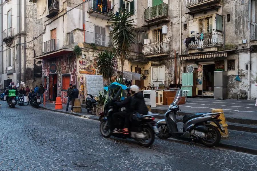 Rione Sanit\\u00E0, Napoli. , iStock