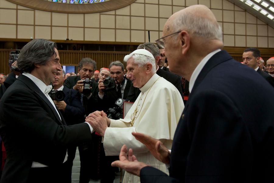 The Ratzinger Prize to Riccardo Muti
