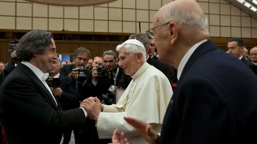 Il Premio Ratzinger a Riccardo Muti
