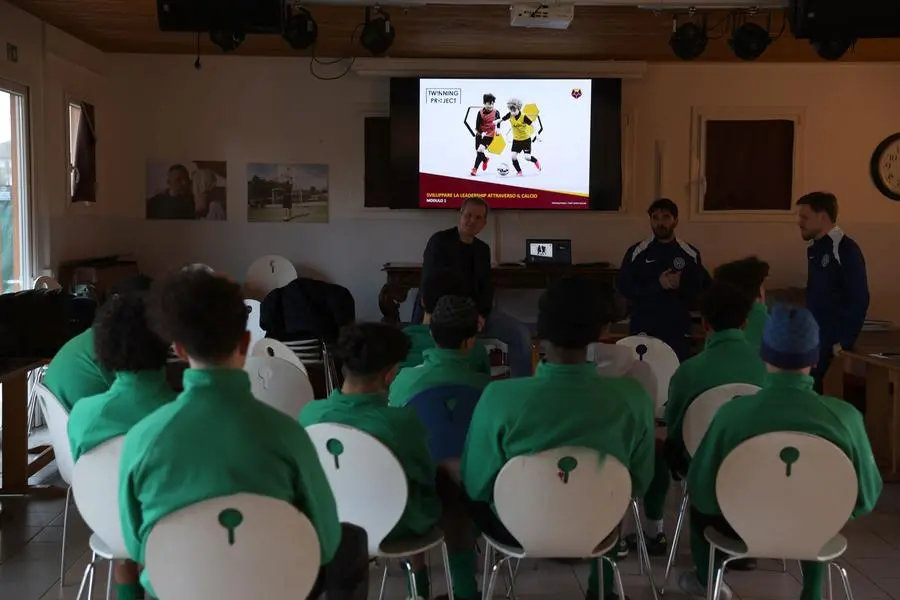 Some images of the course run by the coaches of the Nerazzurri Youth Sector at the Kayros facilities