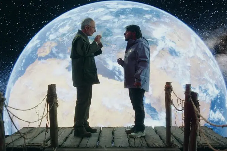 Una foto di scena de \"La pelle del mondo\", il programma condotto da Stefano Mancuso e Lillo Petrolo in 6 puntate su Rai 3. , ANSA