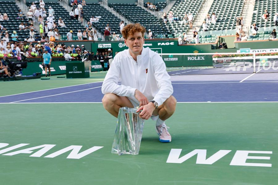 Jannik Sinner, in Indian Wells, responds on the pitch to those who spoke of a crisis Jannik Sinner, in Indian Wells, responds on the pitch to those who spoke of a crisis