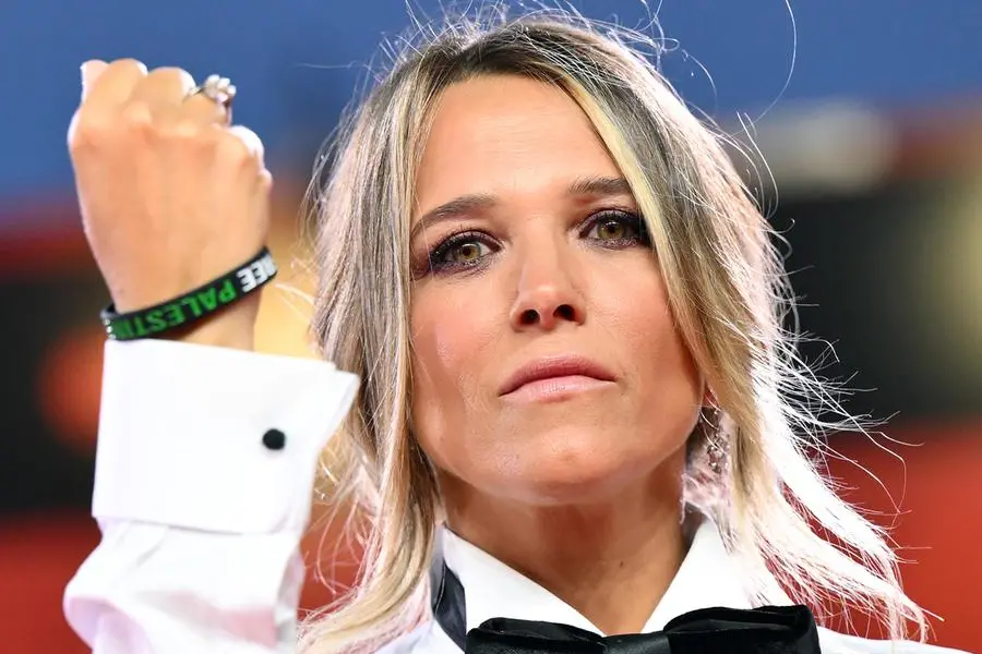 La giornalista Francesca Barra , ANSA