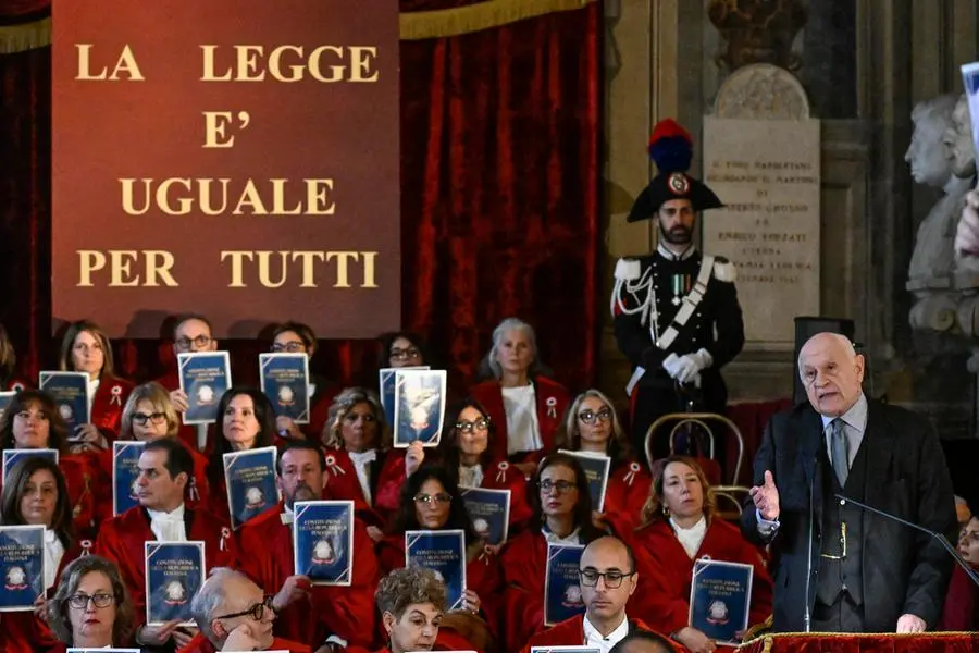 Naples, inauguration ceremony of the judicial year, speech by Minister Carlo Nordio, January 2025