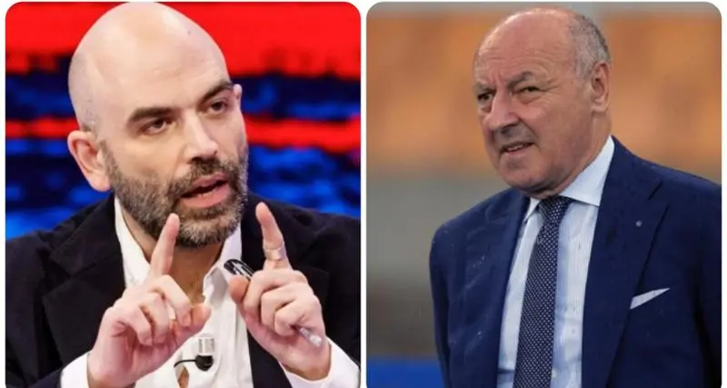 Cosa ha detto Roberto Saviano su Inter-Juve e cosa ha replicato Marotta