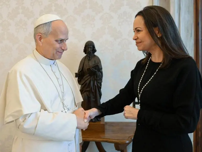 Venezuela, Maria Corina Machado ha incontrato papa Leone