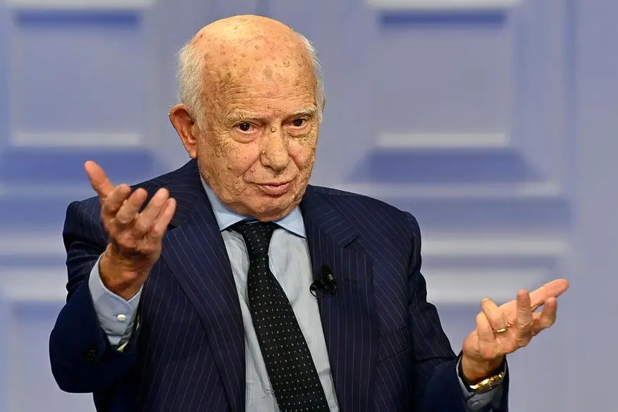 Paolo Cirino Pomicino in una foto del 2022 , ANSA