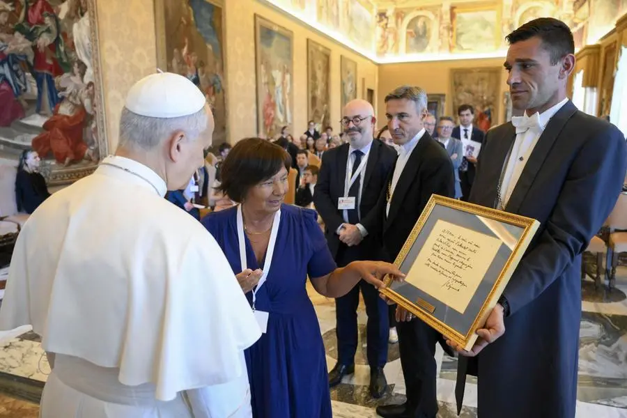 Un momento dell'udienza
