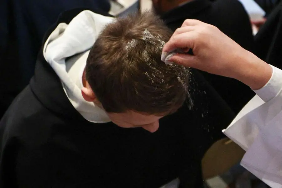 Il rito di imposizione delle Ceneri