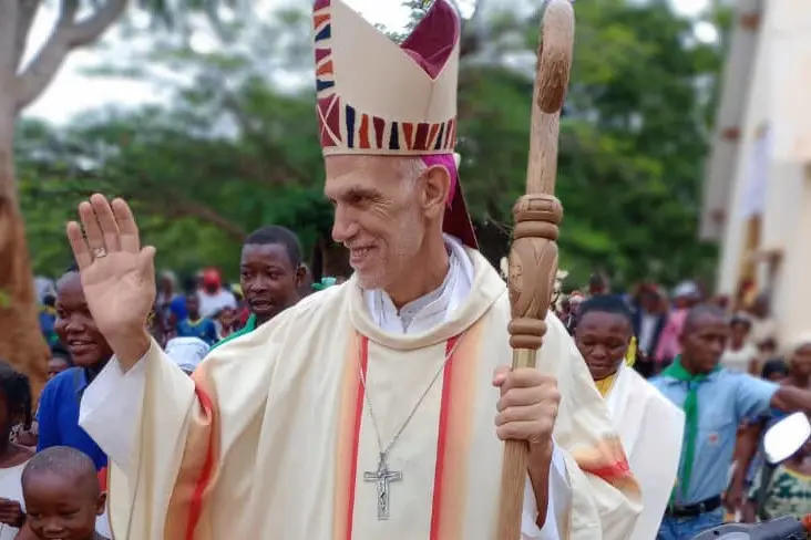 Monsignor Aurelio Gazzera, bishop of Bangassou