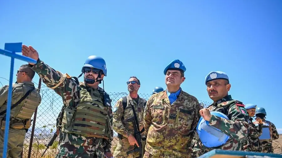 Il generale Abagnara: «Cerchiamo di mantenere la pace in una situazione instabile»