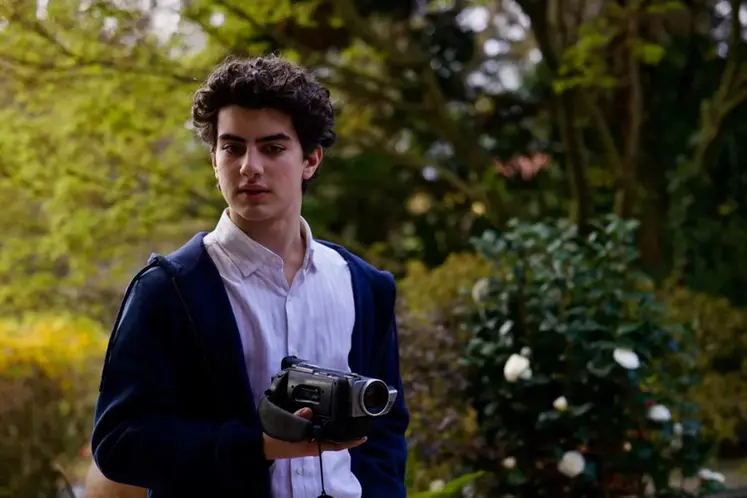 Samuele Carrino nei panni di San Carlo Acutis nel film Il mio nome \\u00E8 Carlo diretto da Giacomo Campiotti e in onda domenica 27 settembre in prima serata su Canale 5