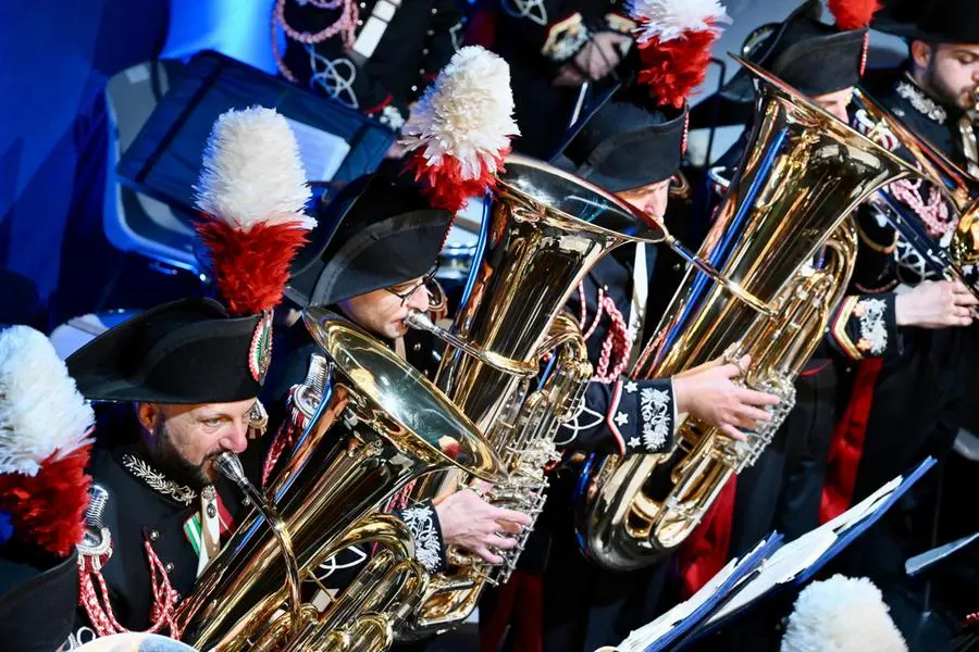 Banda dell’Arma dei Carabinieri, Teatro comunale di Fiuggi, 2024.